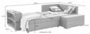COLLECTION AB Ecksofa John L-Form | Grau 5