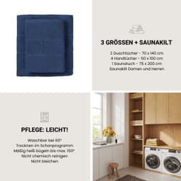 Schiesser Handtücher Turin | Blau