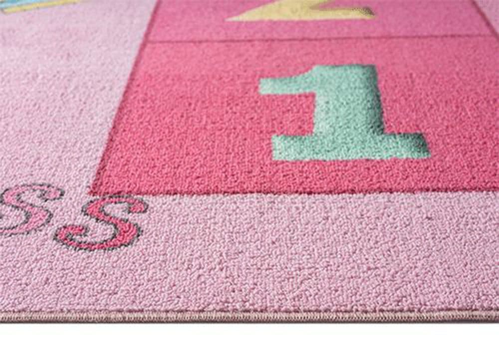 the carpet Teppich Happy Life | Pink