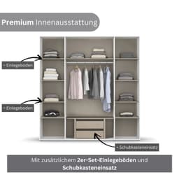rauch Kleiderschrank VOYAGER | Weiß
