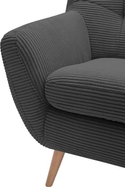 exxpo - sofa fashion 3-Sitzer Scandi | Grau