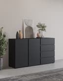 OTTO home Sideboard Metric | Schwarz