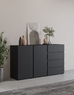 OTTO home Sideboard Metric | Schwarz