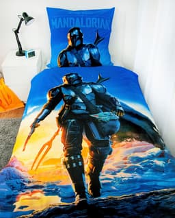 Star Wars Wendebettwäsche The Mandalorian | Mehrfarbig