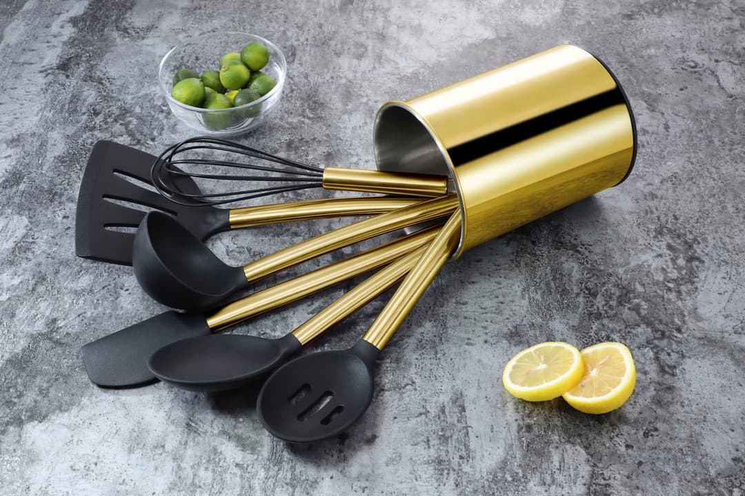 ECHTWERK Küchenorganizer-Set | Gold