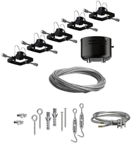 Paulmann LED Deckenleuchte Mac II | Schwarz