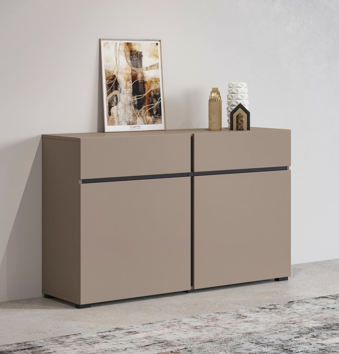 OTTO home Sideboard Cross | Braun