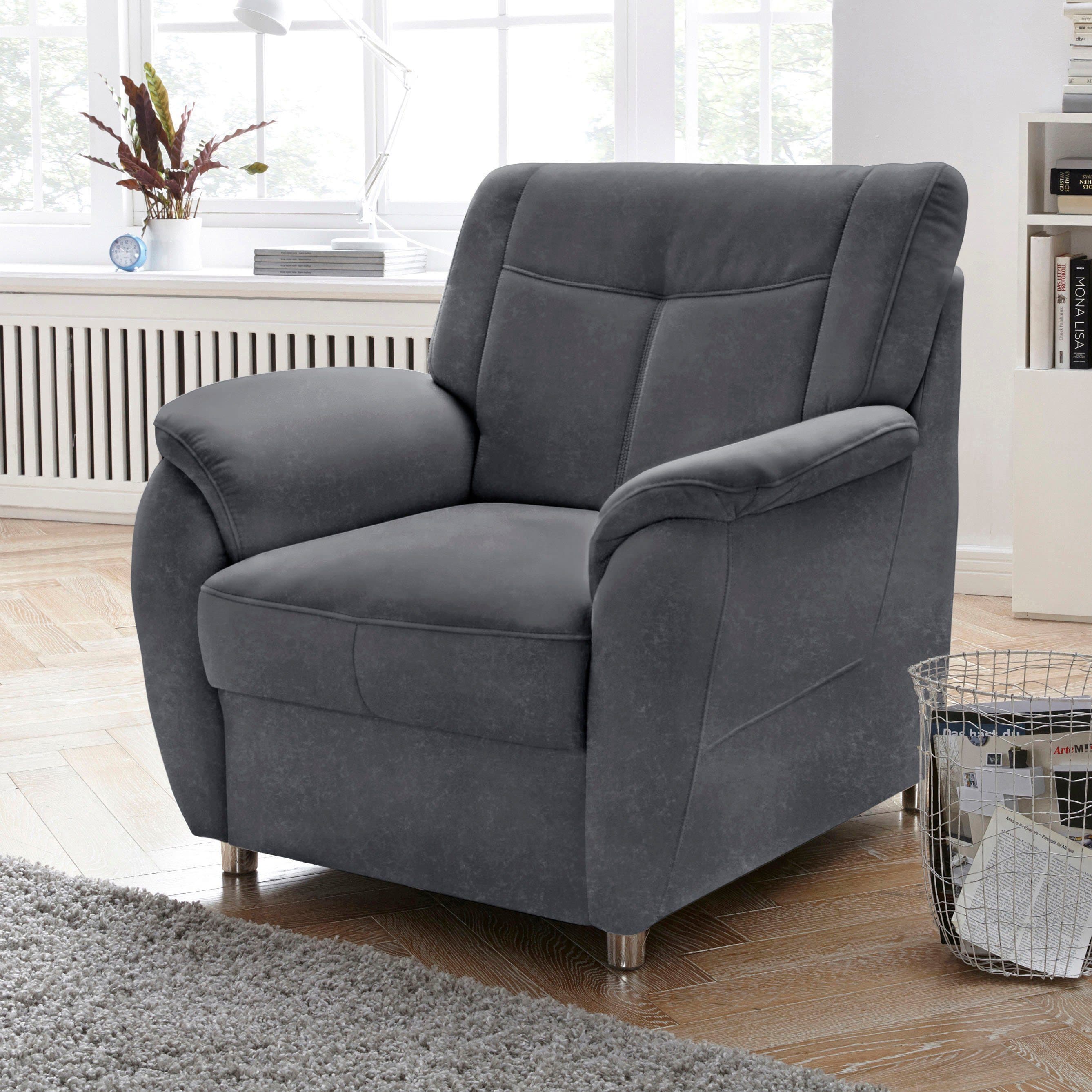sit&more Sessel Sonoma | Grau
