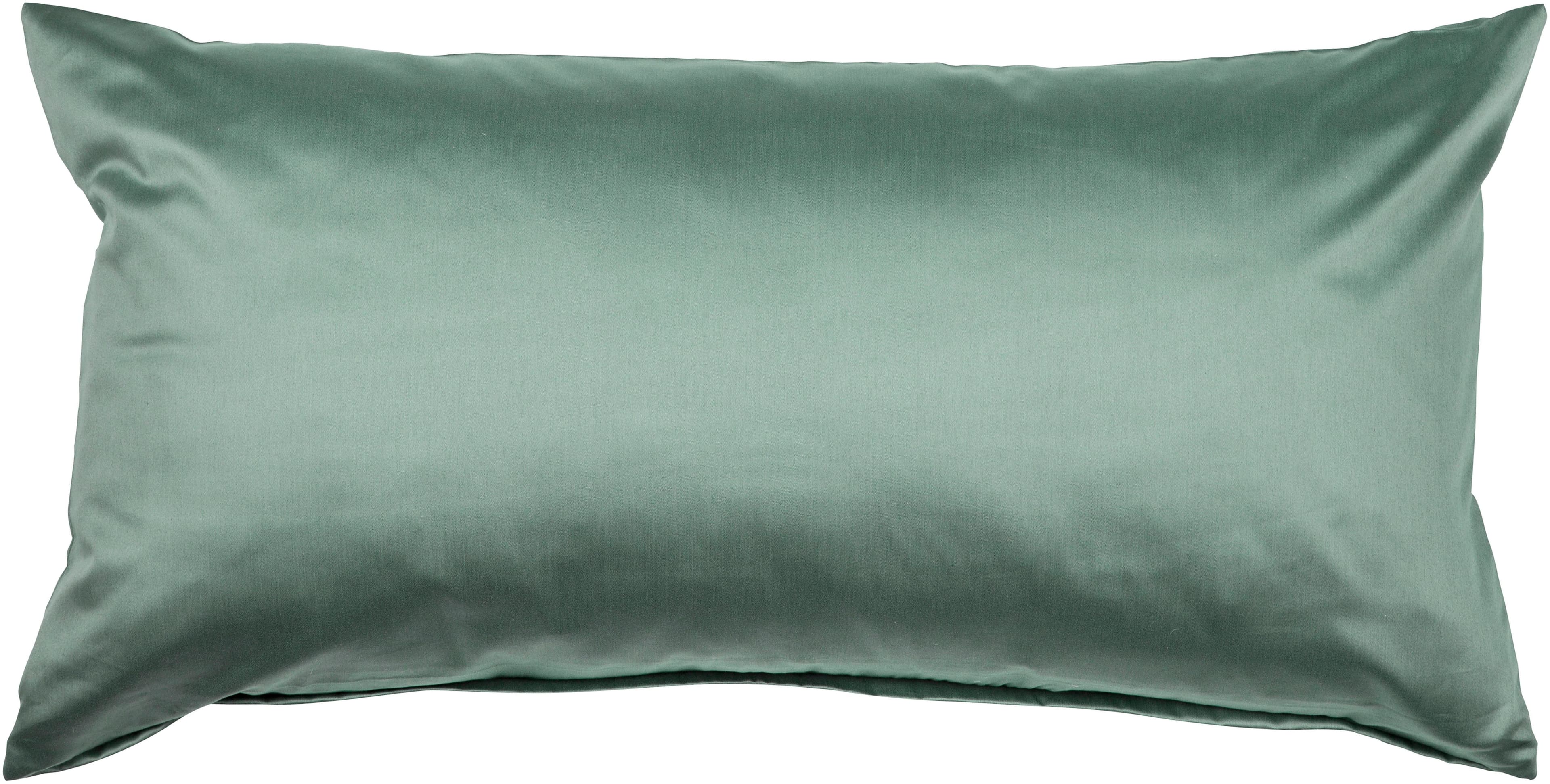 Janine Kissenbezug Colors Mako Satin | Grün