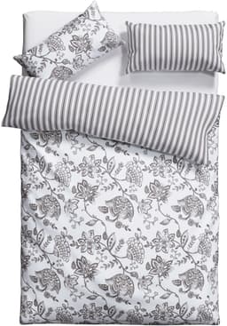 OTTO home Bettwäsche Nordby Flanell | Grau