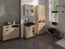 byLIVING Waschbeckenunterschrank Wellness | Holztöne