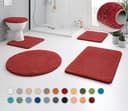 Kleine Wolke Badematte RELAX | Rot