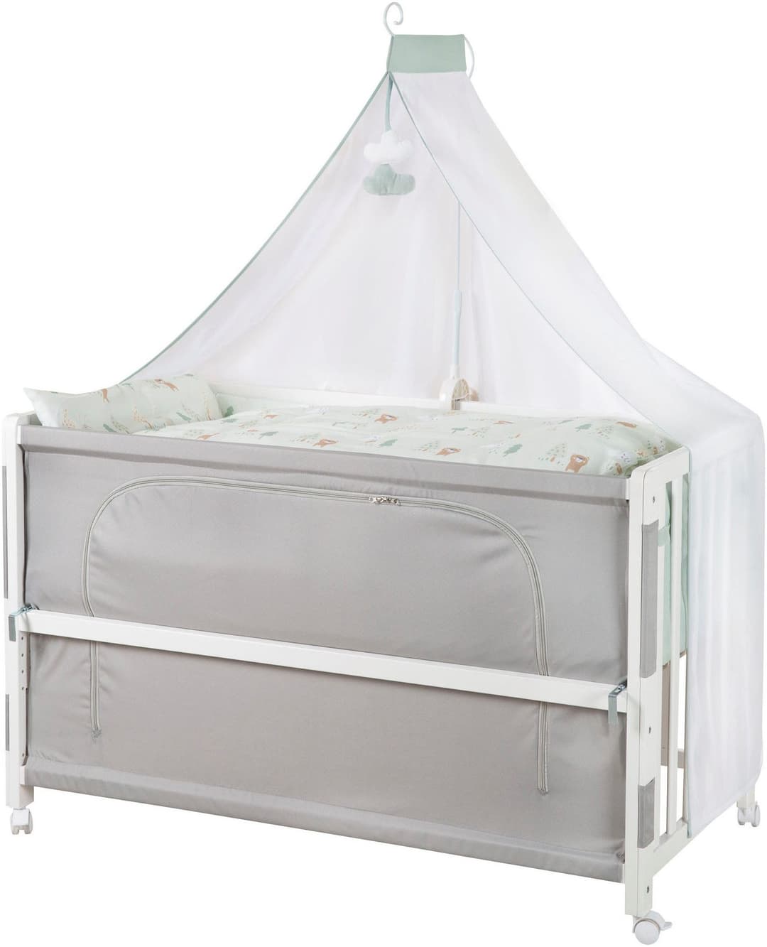 roba Babybett Room Bed - Woodland Buddies | Weiß