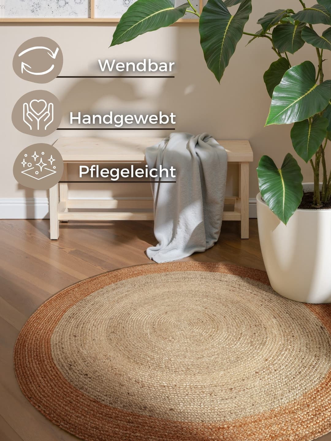 HANSE Home Teppich Looma | Beige