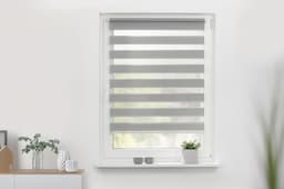 Doppelrollo Duo Rollo Klemmfix | Grau
