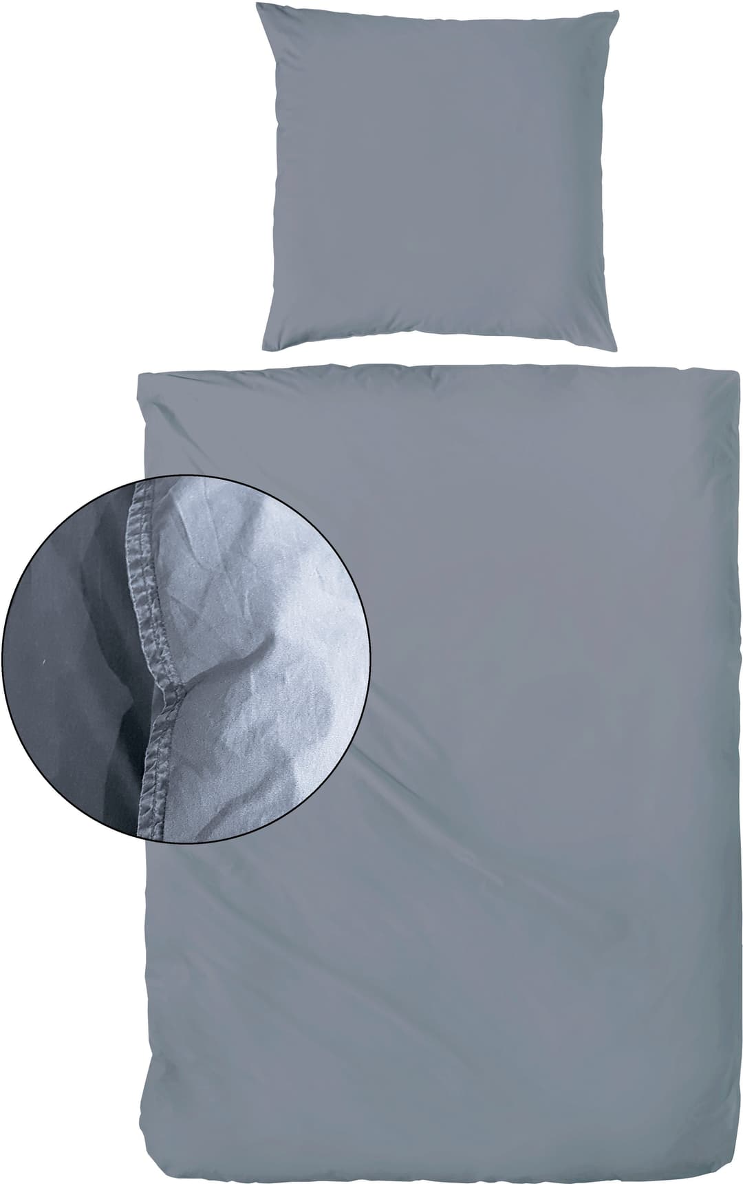 Primera Bettwäsche Stone-Washed | Blau
