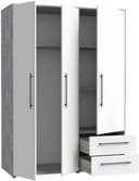 FORTE Kleiderschrank Mokkaris | Mehrfarbig 4