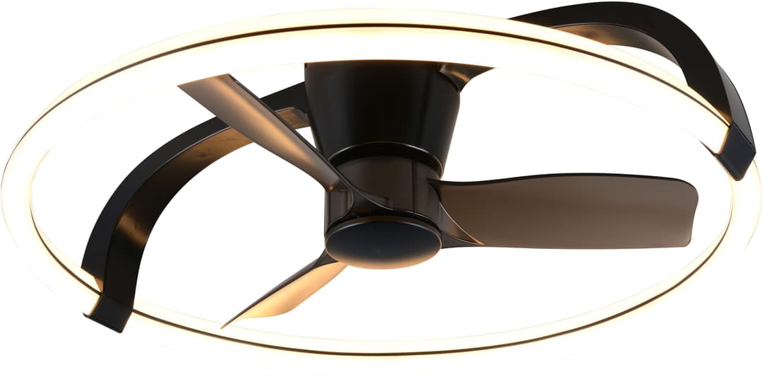 Reality Leuchten LED Deckenleuchte STOCKHOLM | Schwarz