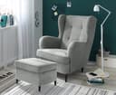 ED EXCITING DESIGN Ohrensessel Oskar | Grau 4