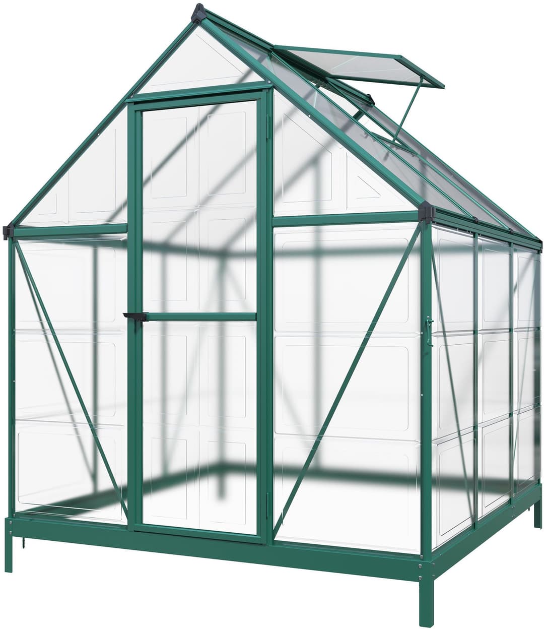KONIFERA Gewächshaus Sunny | Grün