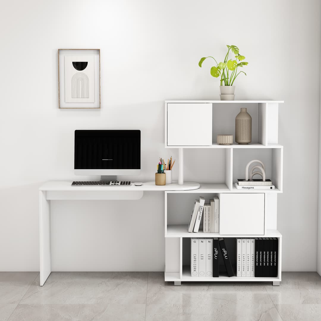 OTTO home Schreibtisch Inovo | Weiß