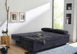 Jockenhöfer Gruppe Schlafsofa Lincoln | Blau