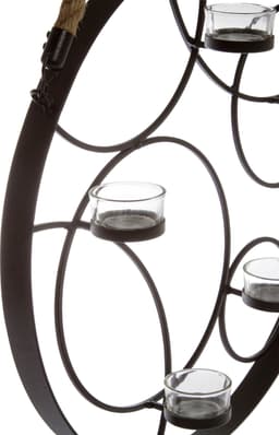 Myflair Möbel & Accessoires Wandkerzenhalter Kirill | Schwarz