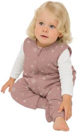 Fillikid Babyschlafsack mit Beinen | Rosa