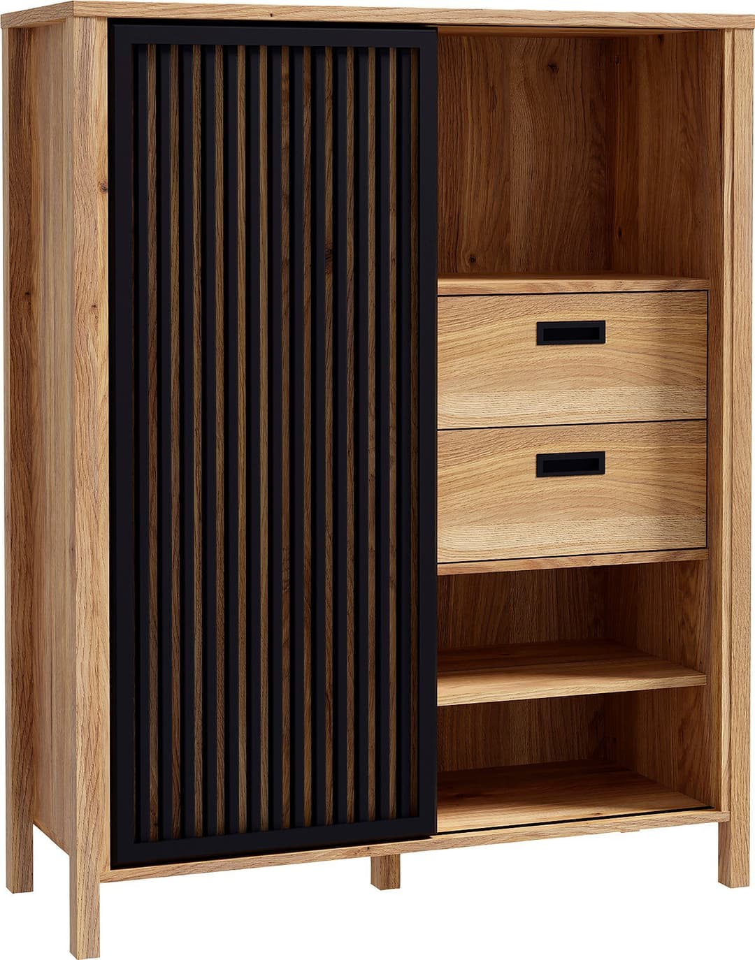 FORTE Highboard Jytana | Holztöne