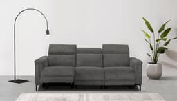 OTTO home 3-Sitzer LUND Cord | Grau