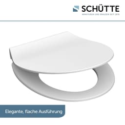Schütte WC-Sitz SLIM | Weiß