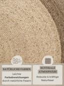 HANSE Home Teppich Looma | Braun 4