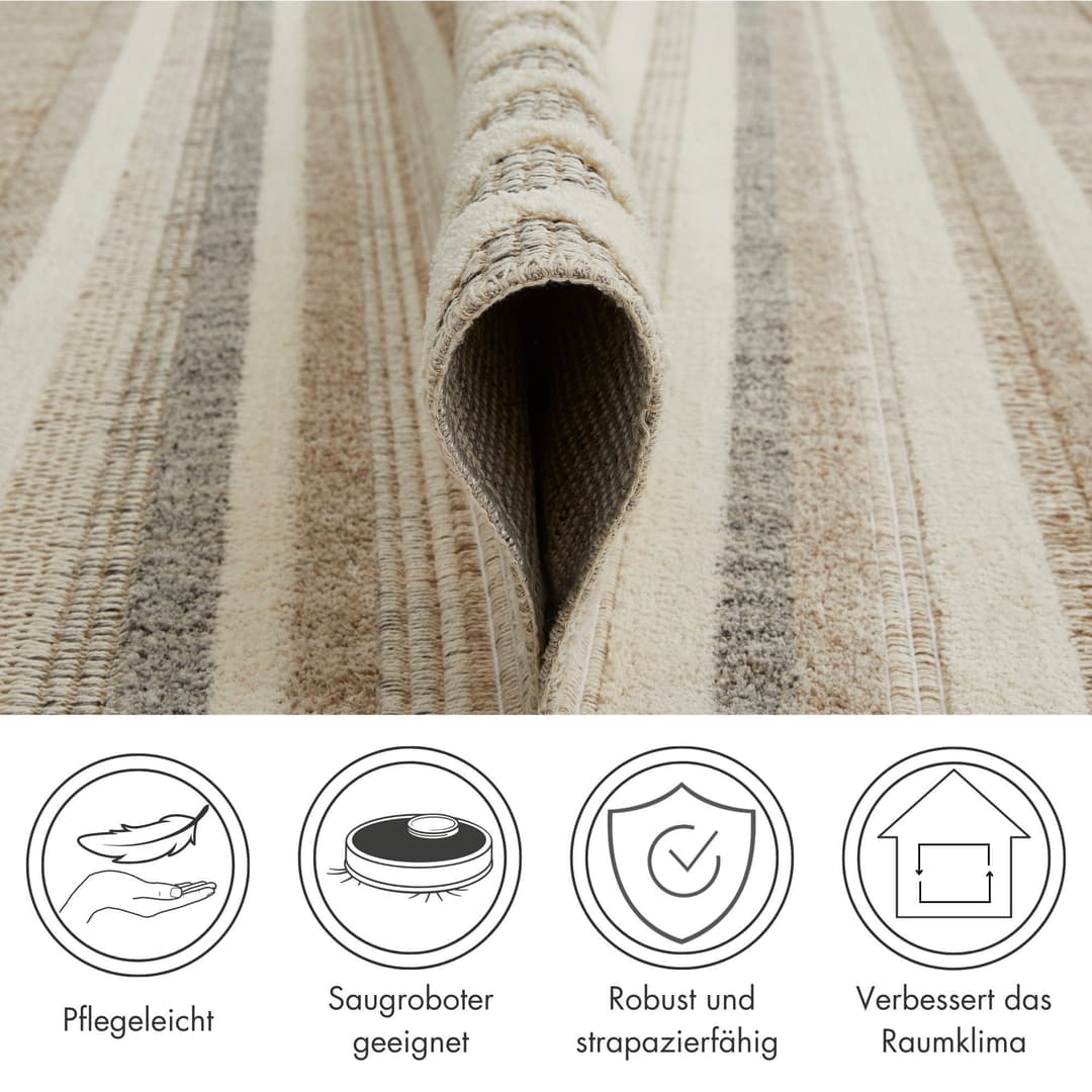 LUXOR living Teppich Crosby | Mehrfarbig