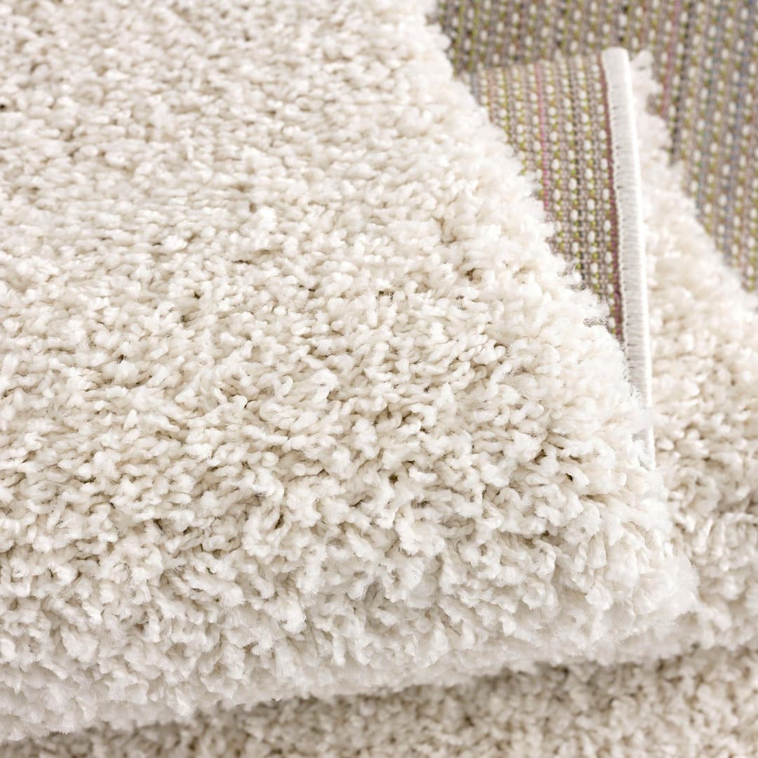 Sanat Hochflor-Teppich LOCA | Beige