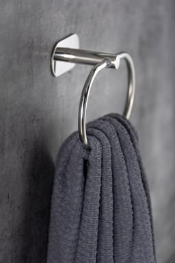 WENKO Handtuchring Orea | Silber