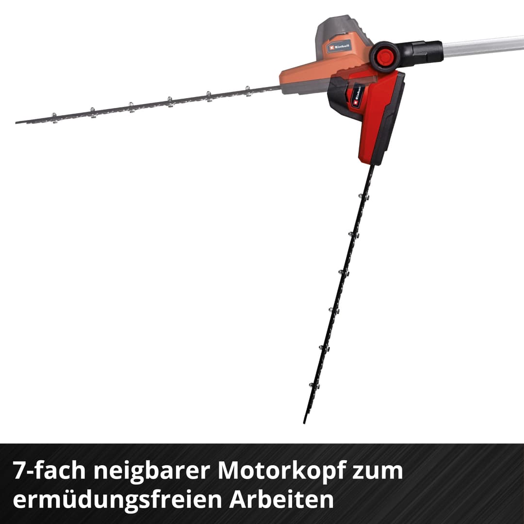 Einhell Akku-Stab-Heckenschere GC-HH 18/45 Li T | Rot