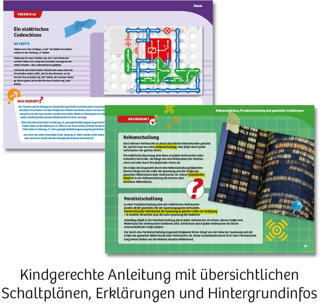 Kosmos Experimentierkasten Easy Elektro - Start | Mehrfarbig
