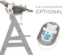 Hauck Hochstuhl Alpha+ | Grau 4