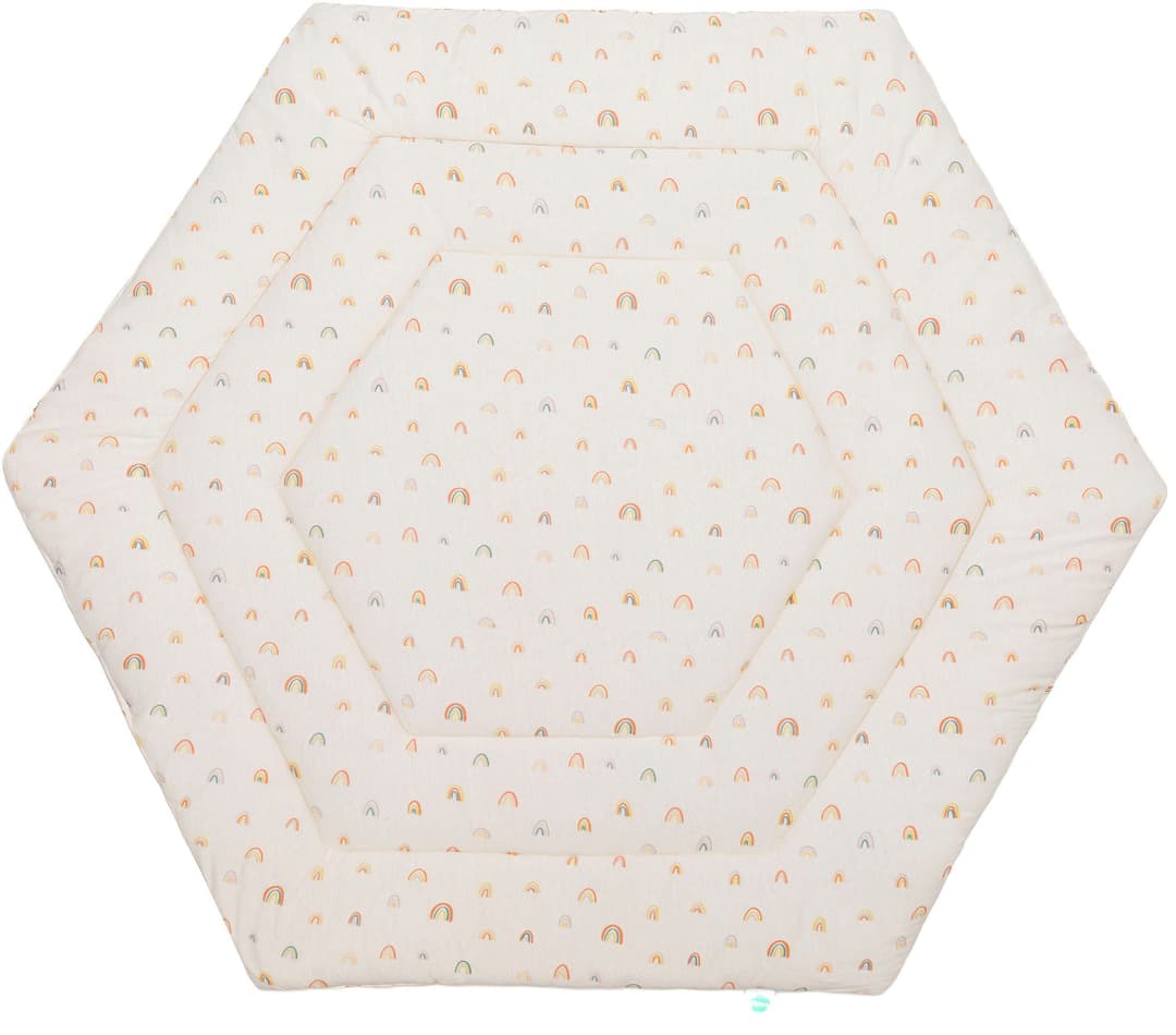Fillikid Laufgittereinlage 6-eck Jersey | Beige