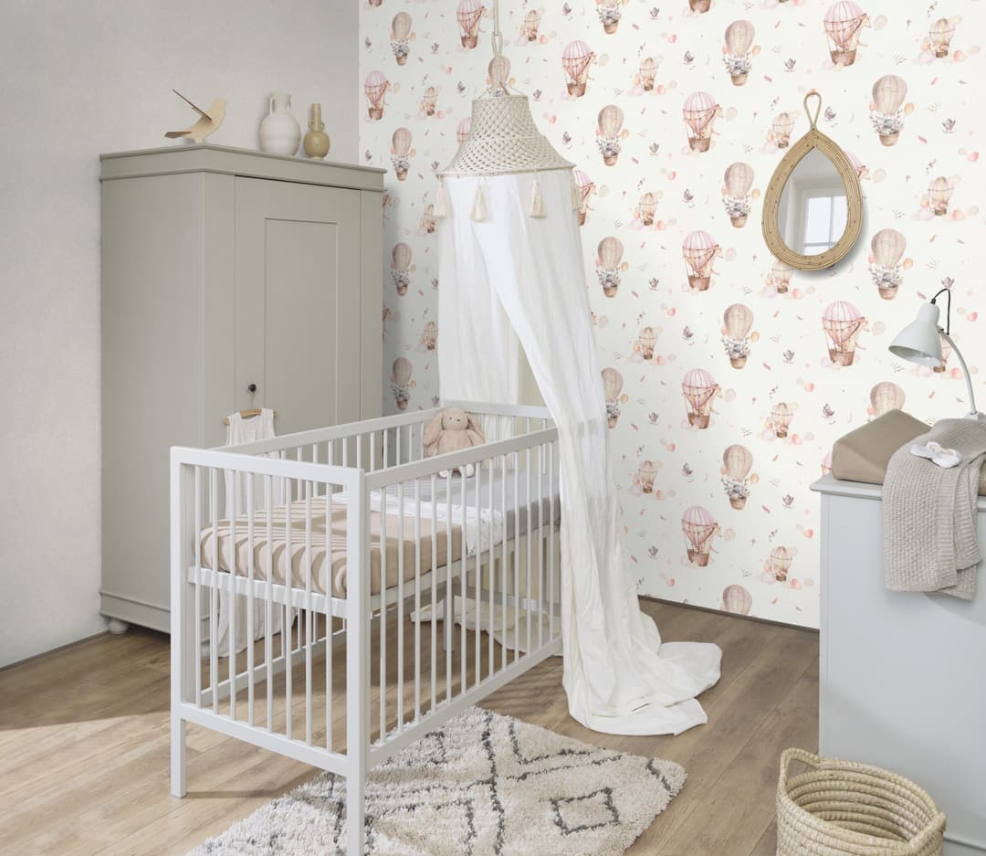 Rasch Kindertapete | Rosa