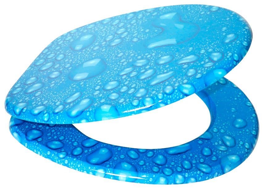 Sanilo WC-Sitz Tautropfen Blau | Blau