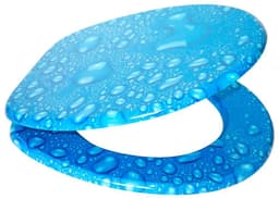 Sanilo WC-Sitz Tautropfen Blau | Blau