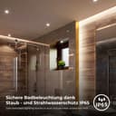 B.K.Licht LED Einbauleuchte 5er Set | Silber 5