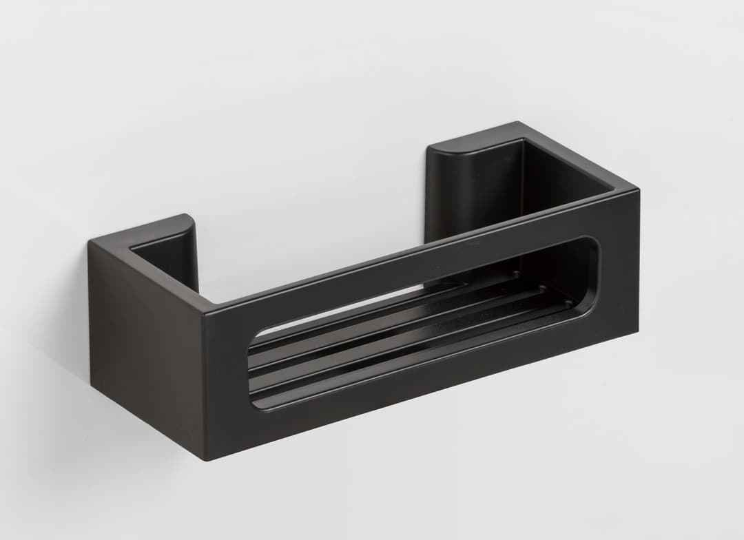 Wenko Ablageelement Turbo-Loc Bralia | Schwarz