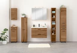 welltime Spiegelschrank Trento | Holztöne