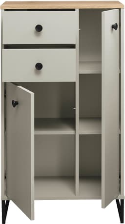 BASIC by Balculina Midischrank Linea | Beige