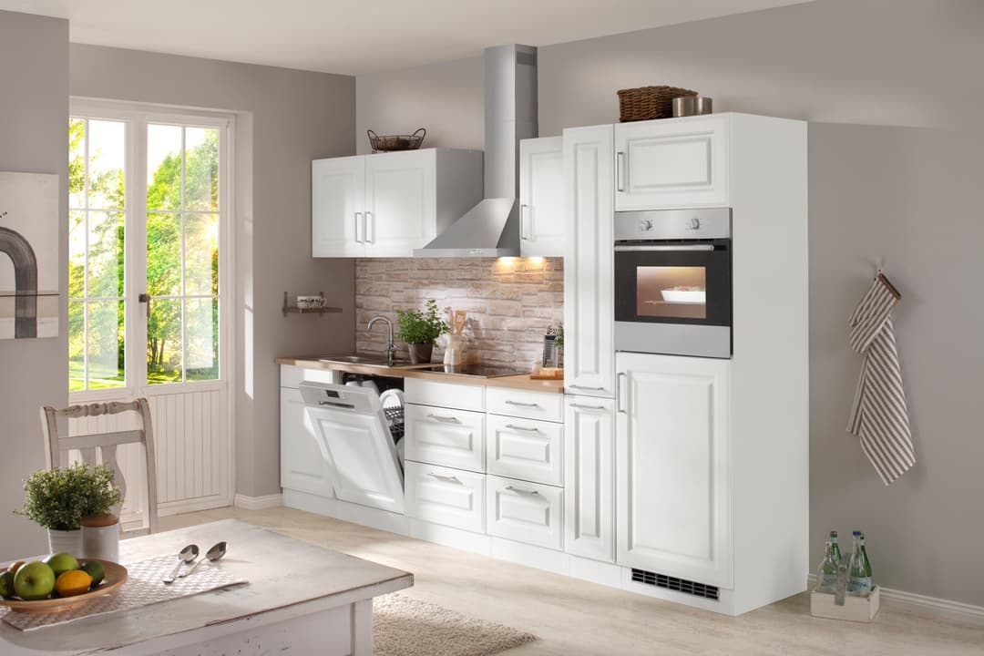 KOCHSTATION Spülenschrank KS-Stockholm | Weiß