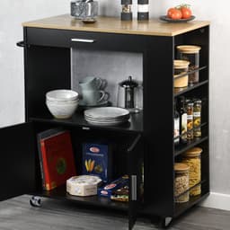 KESPER® Küchenwagen | Schwarz