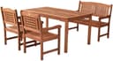MERXX Garten-Essgruppe Lima | Braun
