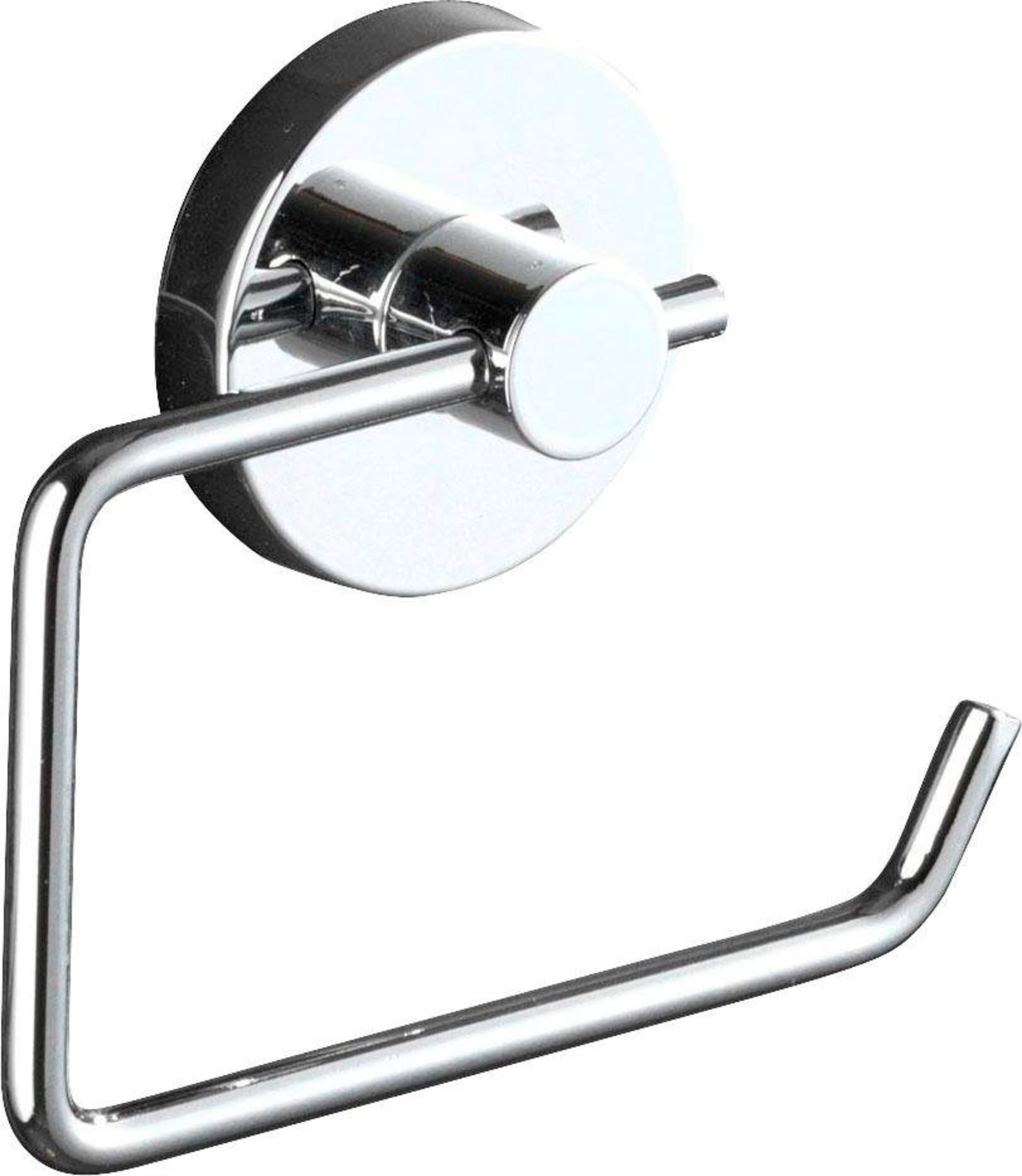 WENKO Toilettenpapierhalter Milazzo | Silber